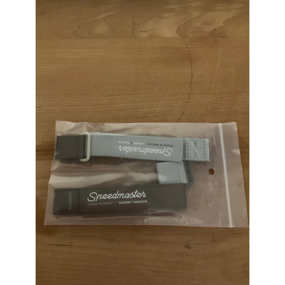 Omega x Swatch MoonSwatch Straps Mission to Mercury & Saturn Speedmaster Bands